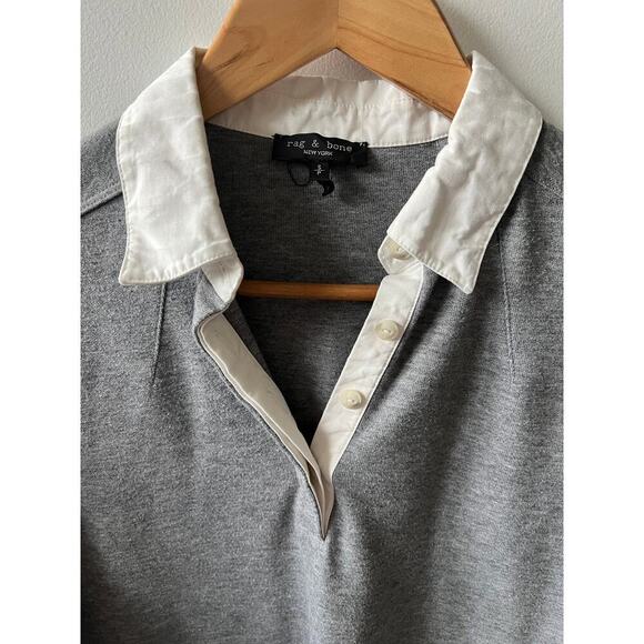 Rag & Bone Joan Cotton Blend Henley women's size small SOLD OUT! - Picture 4 of 5